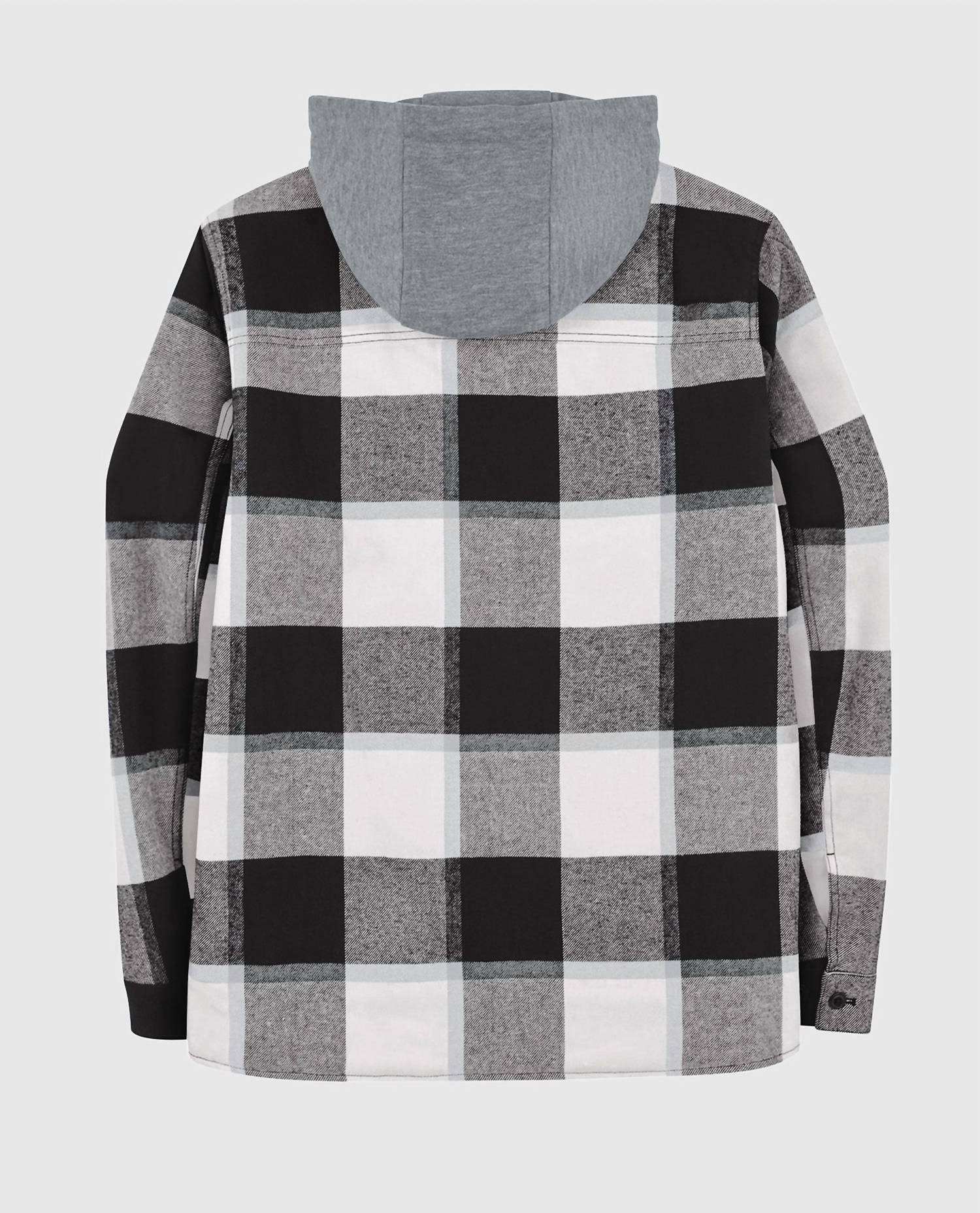 Starter - Men's Kansas City Chiefs The Big Joe Sherpa Lined Plaid Jacket
