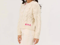 Krimson Klover - Frea Cable Sweater