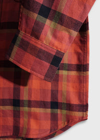 Iron & Resin Men's Palmer Shirt in marsala - men's shirt - view 4