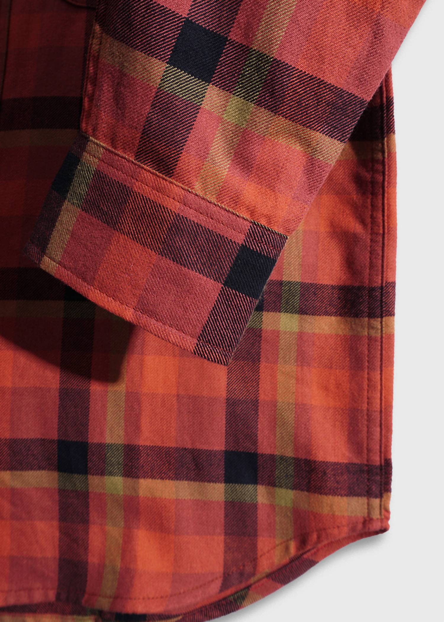Iron & Resin Men's Palmer Shirt in marsala - men's shirt - view 4