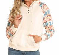 Rock & Roll Denim - Aztec Western Pullover Sweater