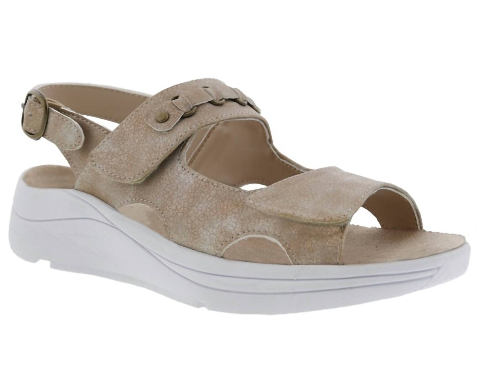 DREW Women's Selina Sandal in natural - women's sandal