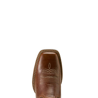 ARIAT Women's Captivate Wide Square Toe Western Boot - Medium in dark tan titanium - women's shoe - view 6