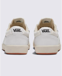 Vans Men's Lowland ComfyCush Shoe in vintage sport white - men's sneaker - detail view