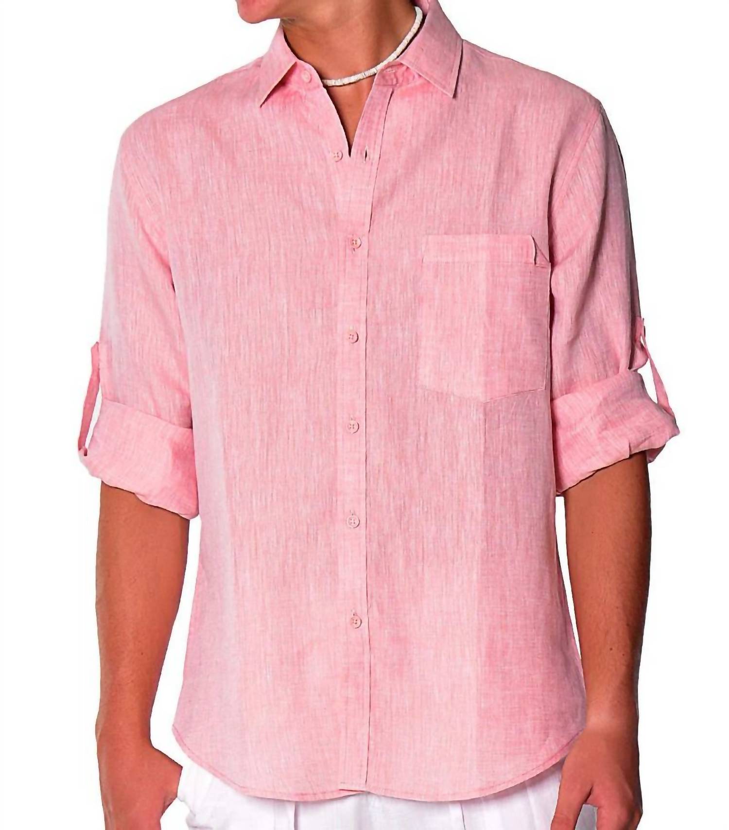 Bohio - Dye Linen Long Sleeve Shirt