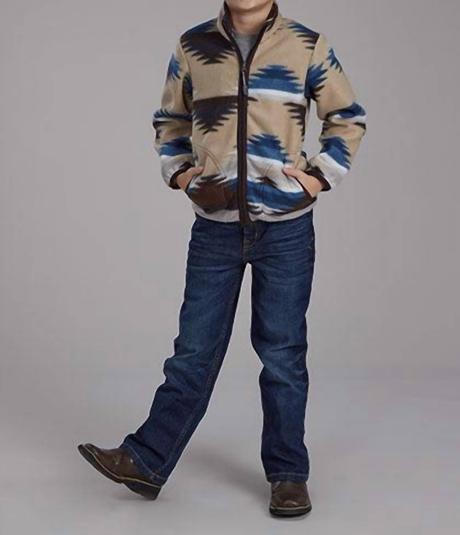 Roper - Kid's Roper Unisex Fleece Zip Jacket