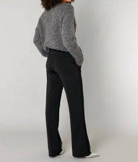 yest Celia Pant in black - women's pants - detail view