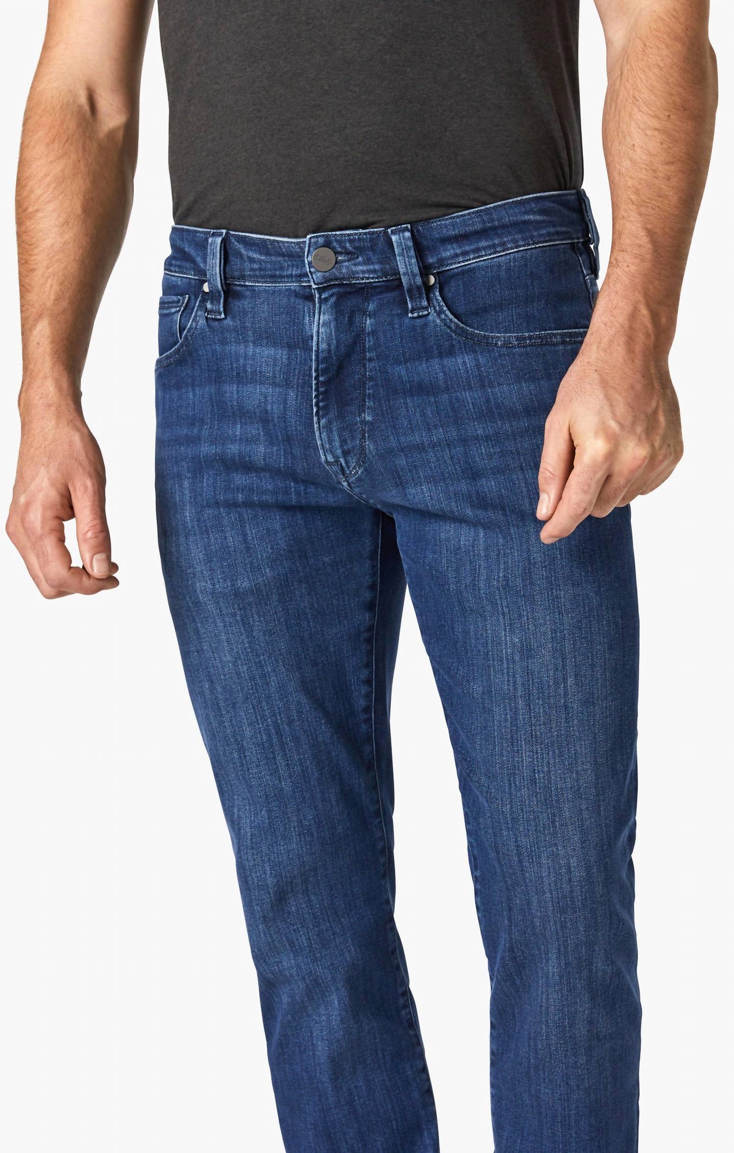 34 Heritage Courage Straight Leg Jeans in mid urban - men's jeans - view 5