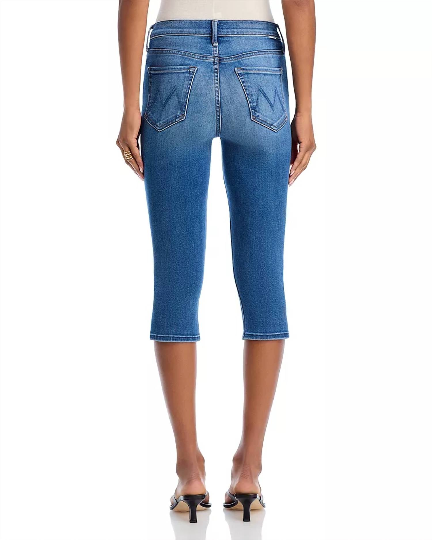Mother - Stunner Bunny Snip High Rise Cropped Jeans