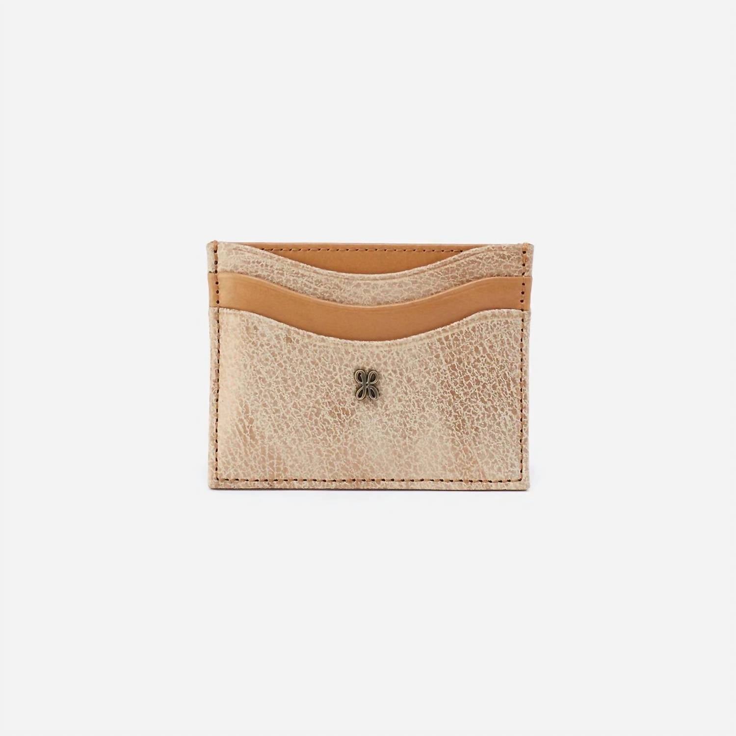 HOBO Women's Max Wallet in gold leaf desert 1 - women's bag