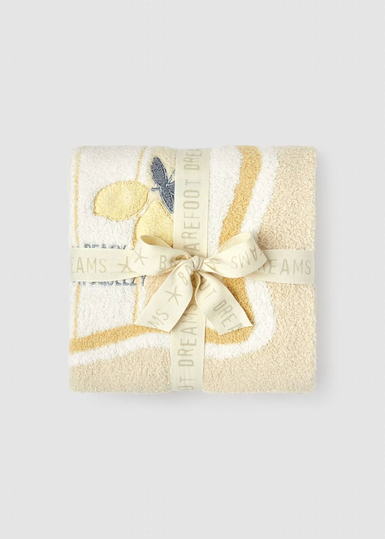 Barefoot Dreams - Cozychic Lemon Stroller Blanket