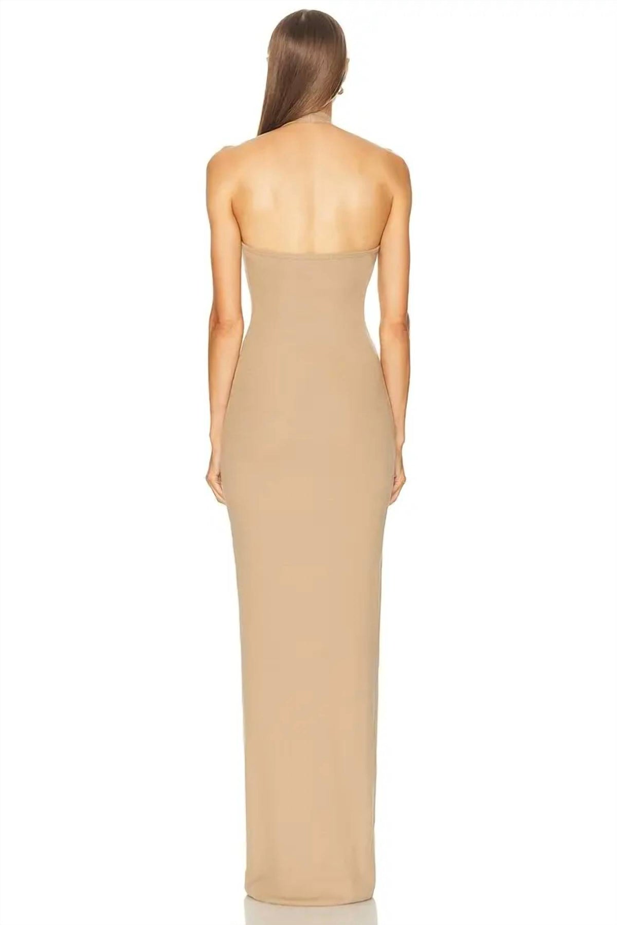 Eterne - Halter Neck Maxi Dress