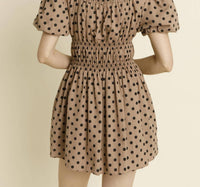 Aureum - Marley Polka Dot Mini Dress