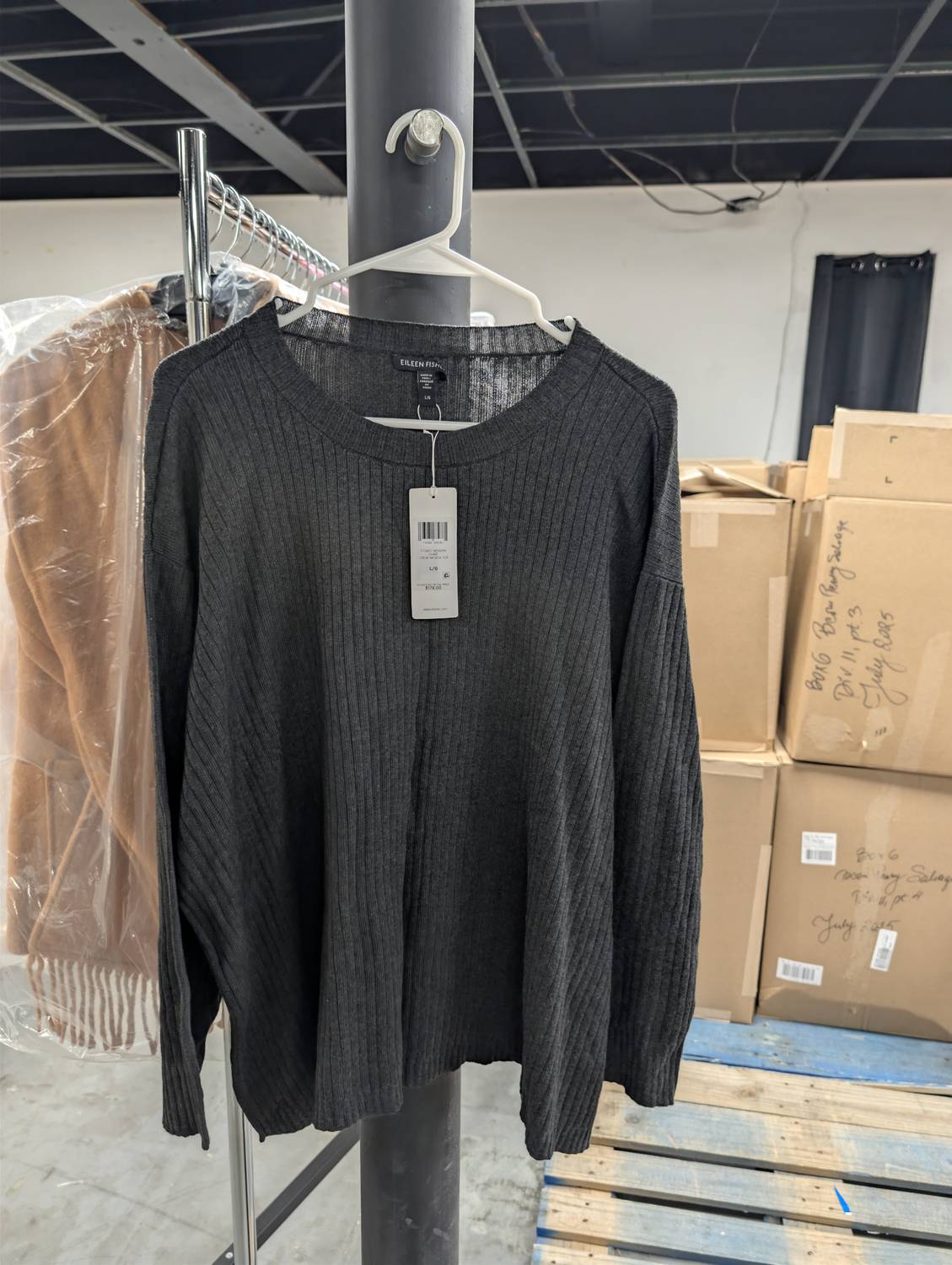 Eileen Fisher - WOMEN'S CREW NECK BOX TOP