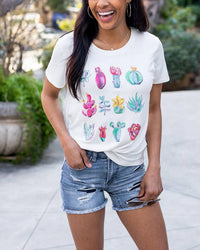 Grace And Lace - Patched Distressed Shorts