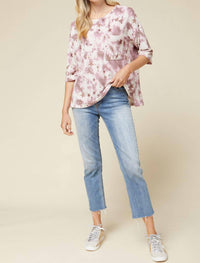 Entro - Tie Dye & Stars Top