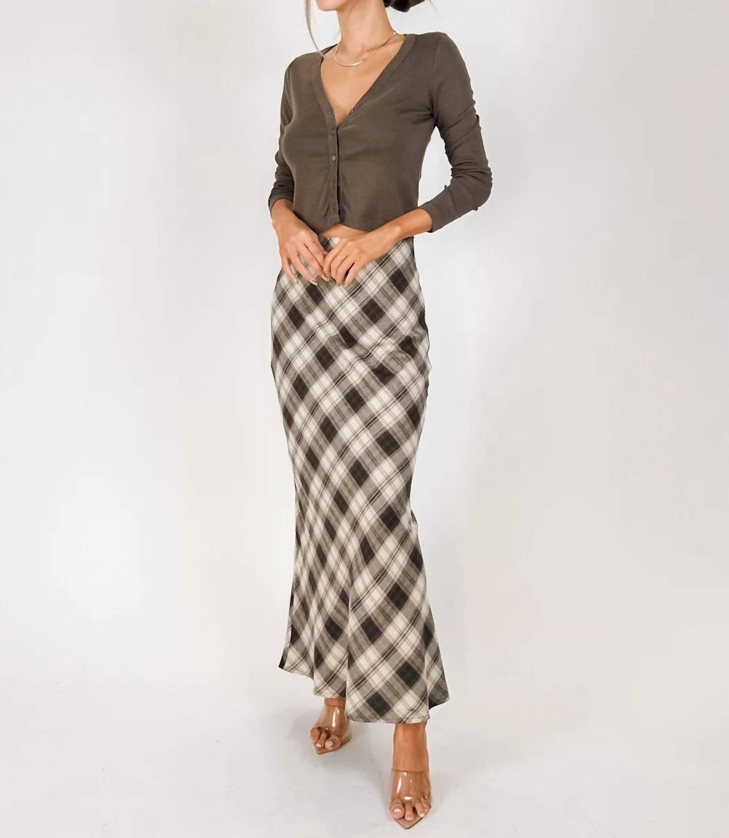 Z Supply - Europa Plaid Midi Skirt