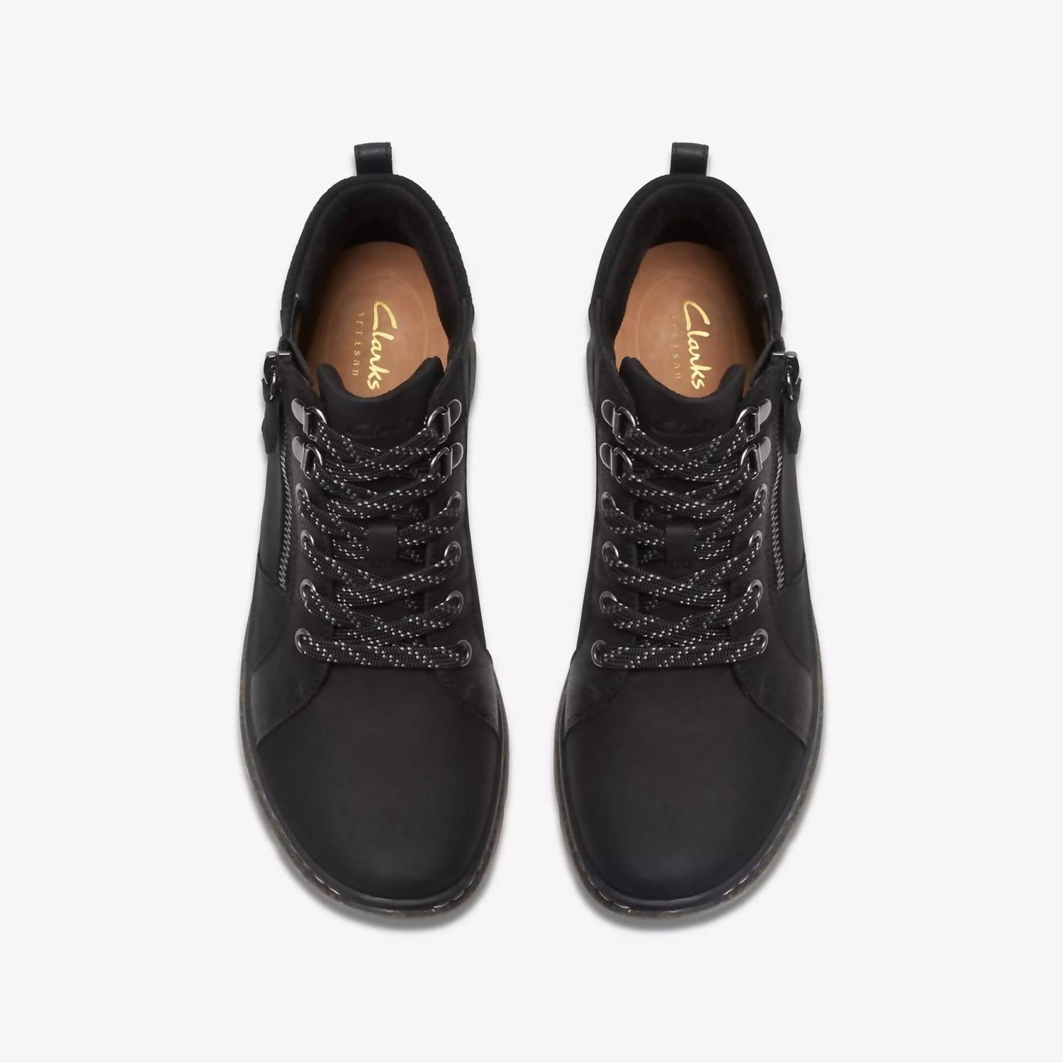 Clarks Women's Orelene Top Waterproof Ankle Boots in black nubuck - women's shoe - view 4