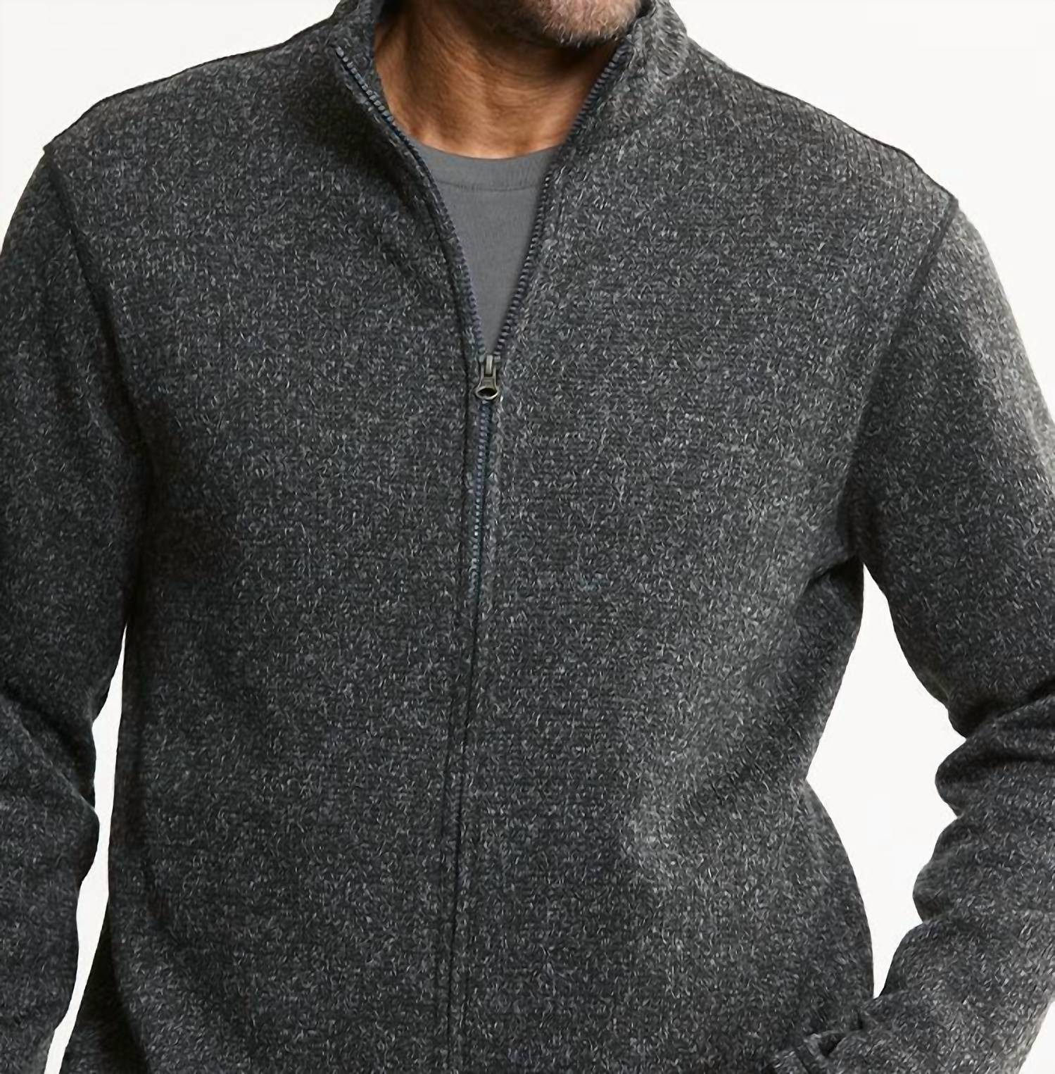 Jachs New York - Stretch Fleece Full Zip Sweater