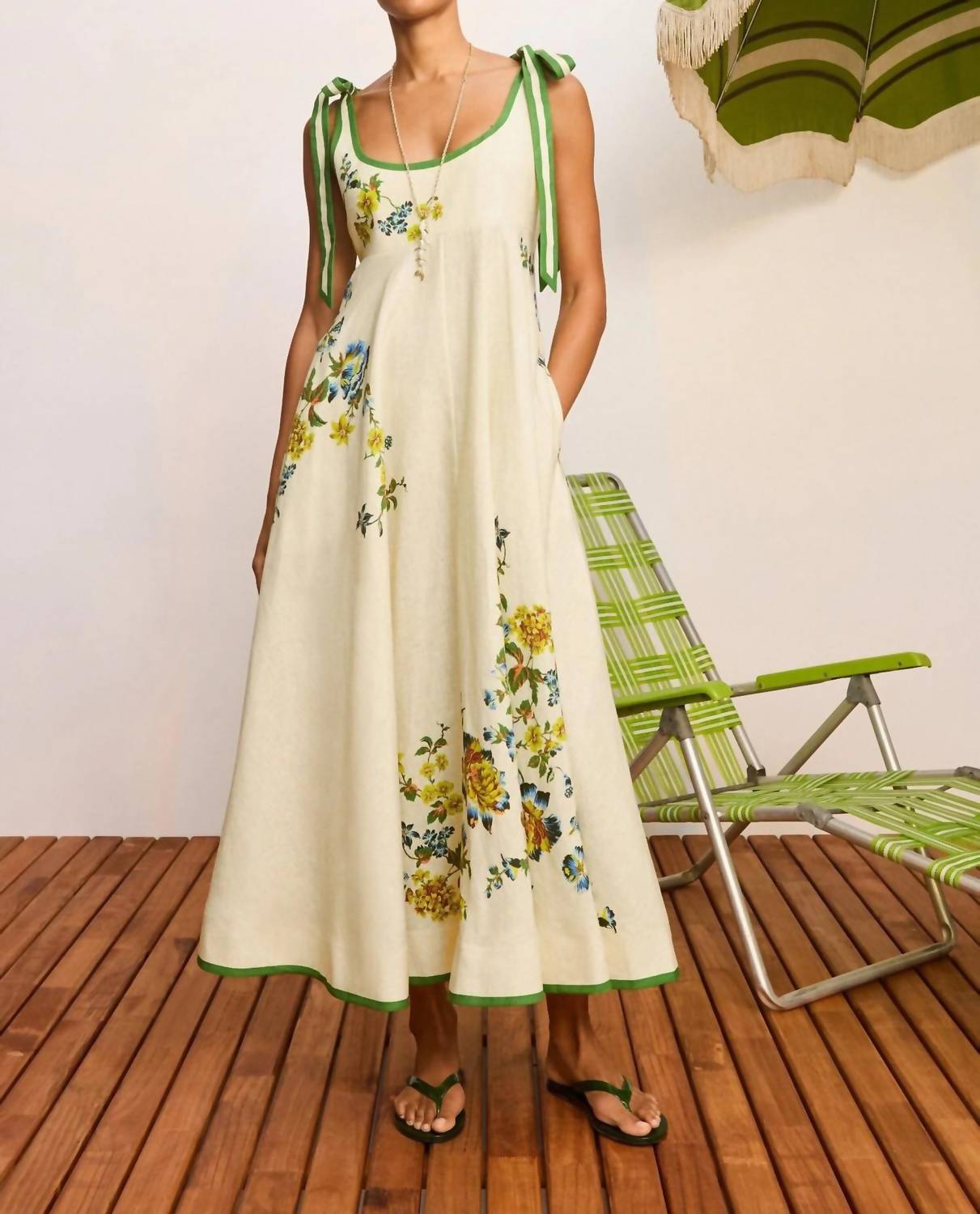 Alemais - Phyllis Ballet Midi Sundress