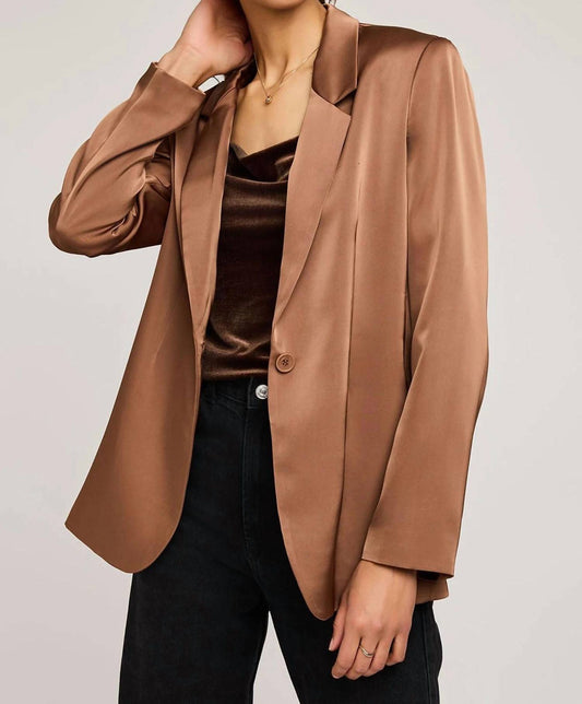 Gentle Fawn - Dione Satin Blazer