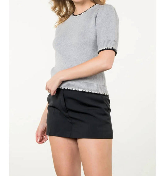 Thml - Lowery Short Sleeve Sweater