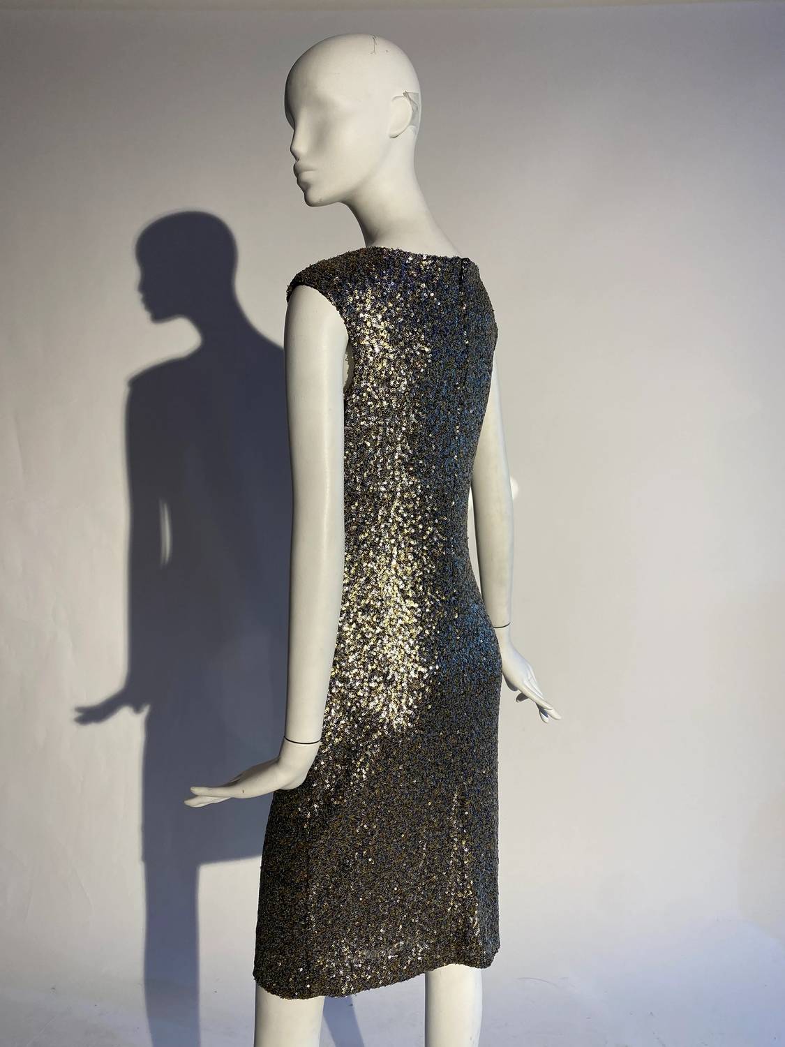 Kevan Hall - Women's Sequin Party Mini Dress