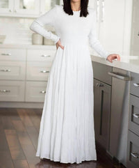 Tea N Rose - Smocked Top Temple Dress