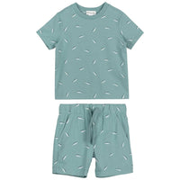 Miles The Label - Boys Fishbone Tee & Short Set