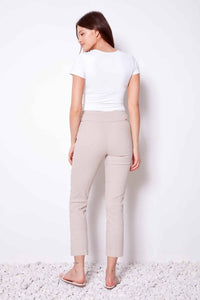 Up! - Textured Jacquard Ankle Pant