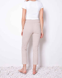Up! - Textured Jacquard Ankle Pant