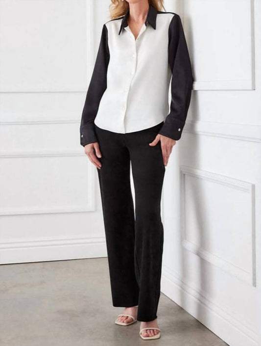 Karen Kane - Colorblock Shirt