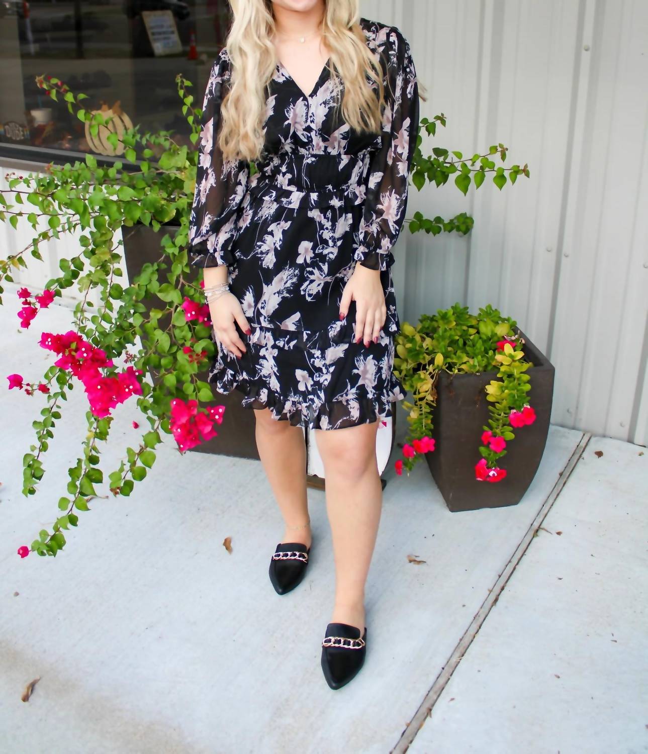 Pinch - Floral Print Mini Dress
