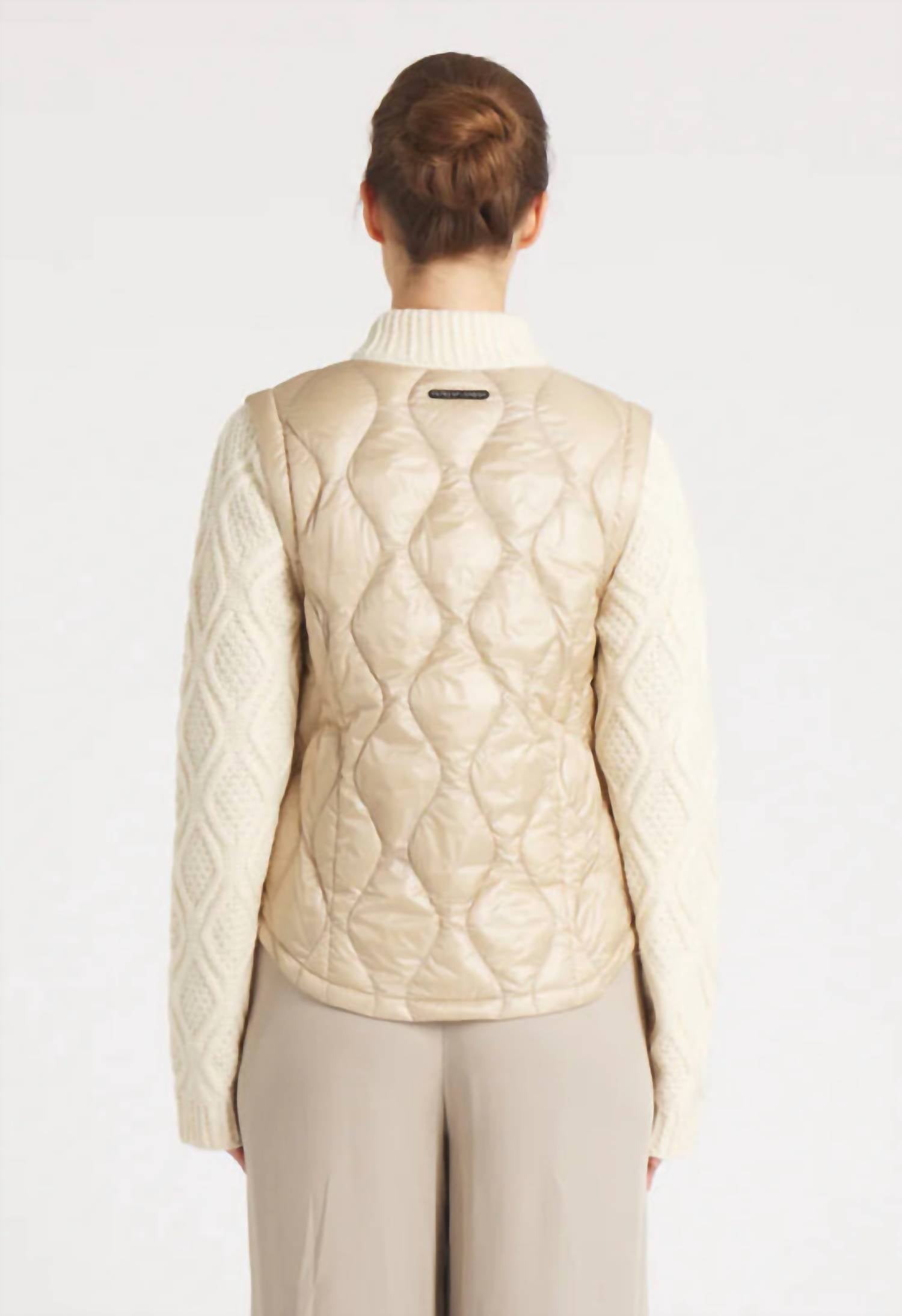 Cotes Of London - Hyde Quilted Down Wool Jacket