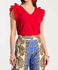 Tyler Boe - Emerson Ruffle Tee