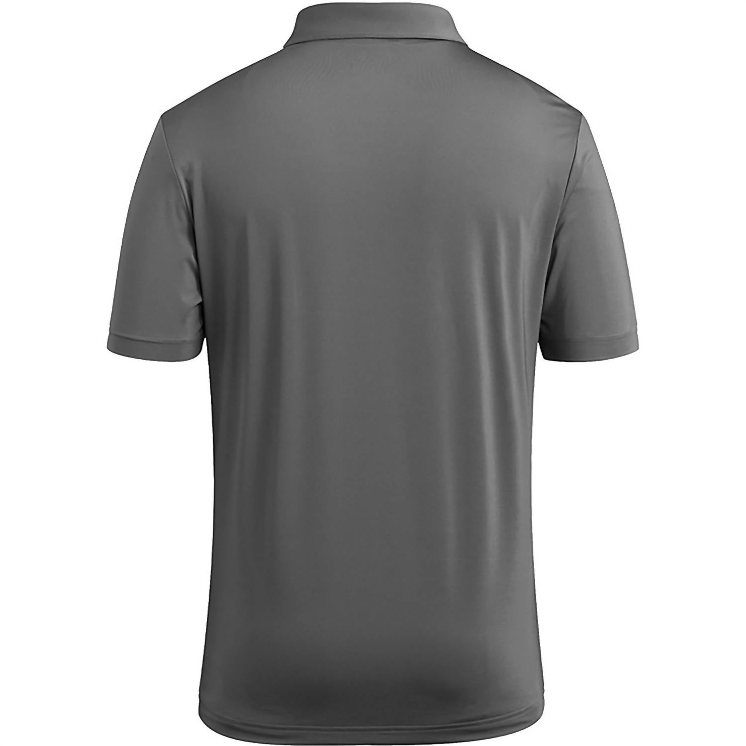 adidas Men's Texas Tech Ultra365 Polo Shirt in grey - men's shirt - detail view