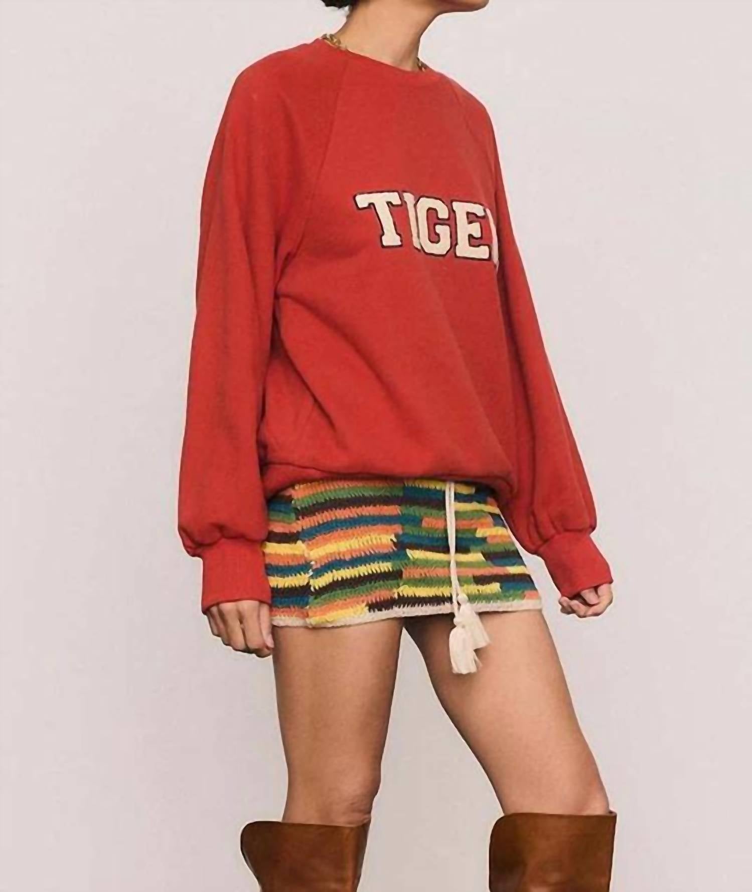 Bohemian Traders - Crochet Mini Skirt