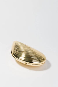 Simkhai - Women's Bridget Metal Oyster Shell Clutch