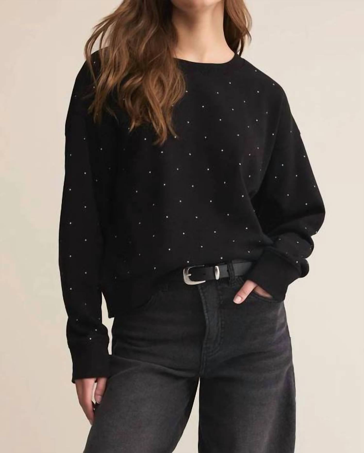 Z Supply - Sparkle Crew Neck Sweatshirt