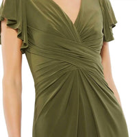 Mac Duggal - Flutter Sleeve Dress