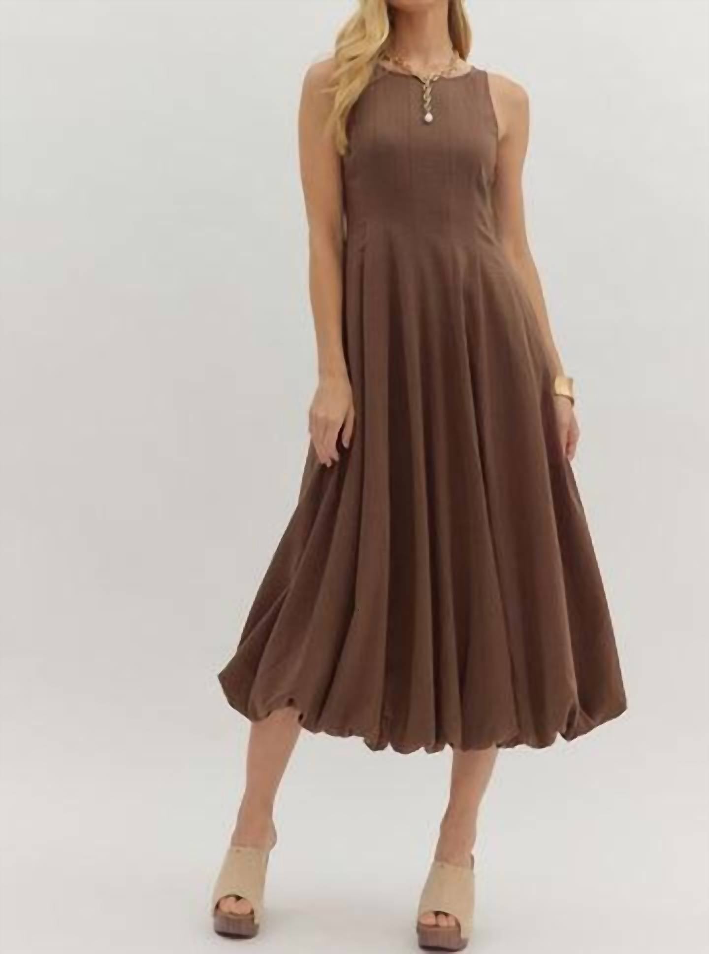 Entro - Weekender Flow Midi Dress