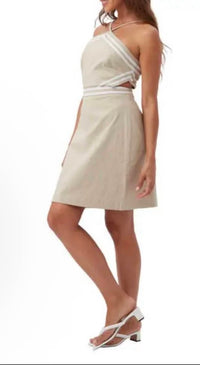 Trina Turk - Grasse Linen Halter Dress