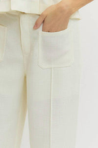 Entro - Front Patched Pocket Pants