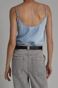 Saint Art - Elliot Charmeuse Cami Top