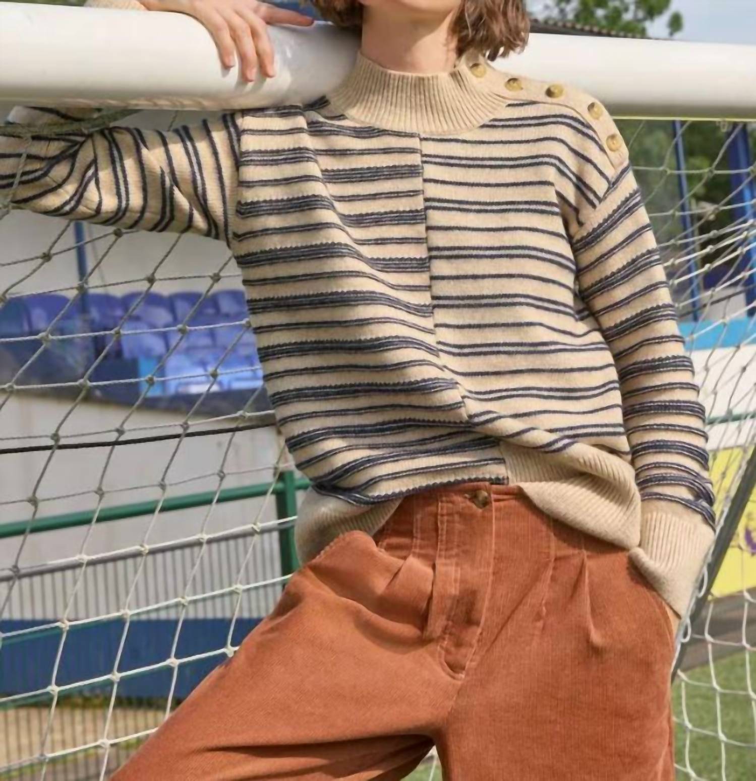 White Stuff - Mix Stripe Sweater