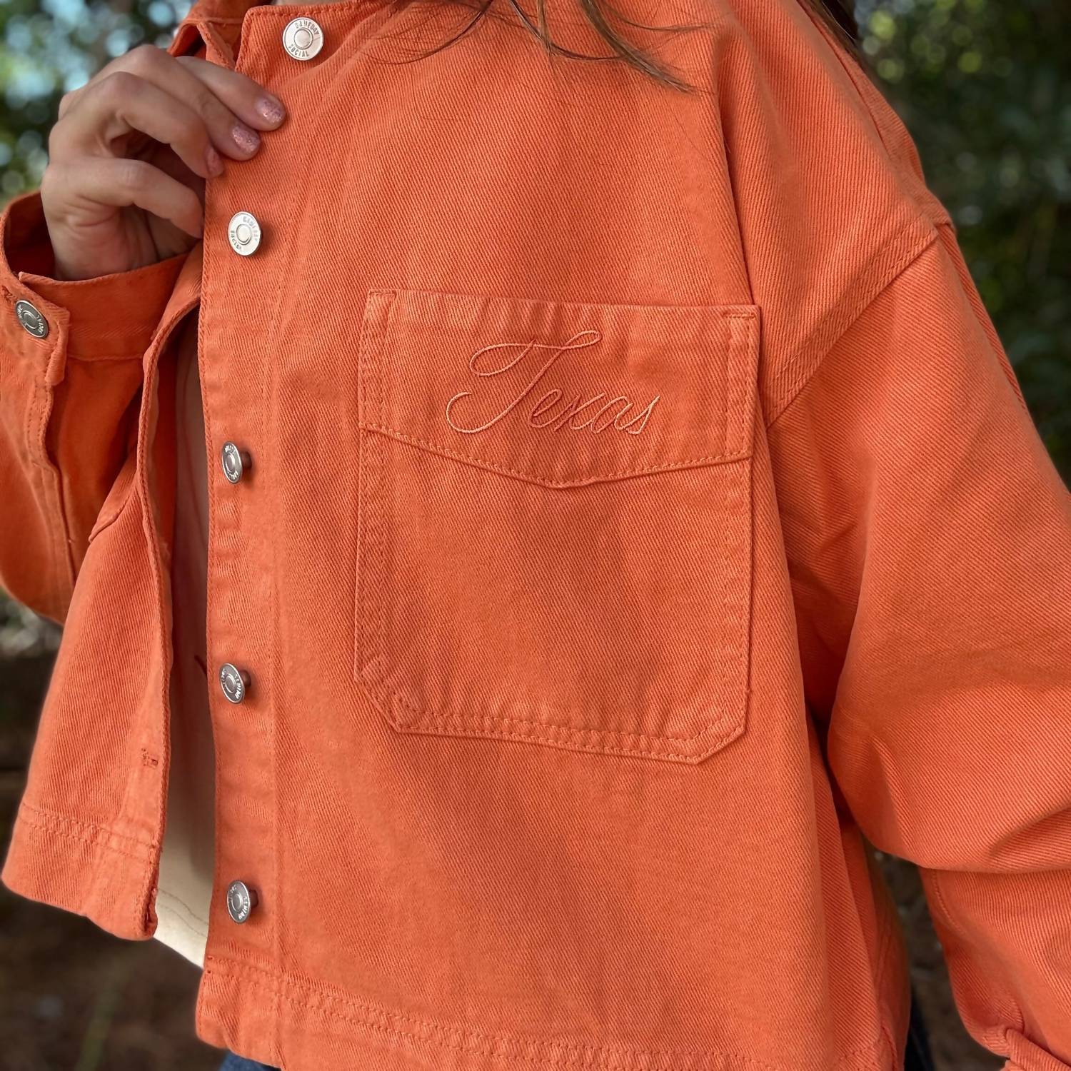 Gameday Social - Longhorns Texas Longhorns Denim Jacket