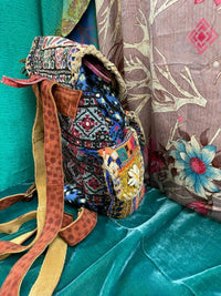 Kantha Bae - Women's Upcycled Embroidered Market Backpack