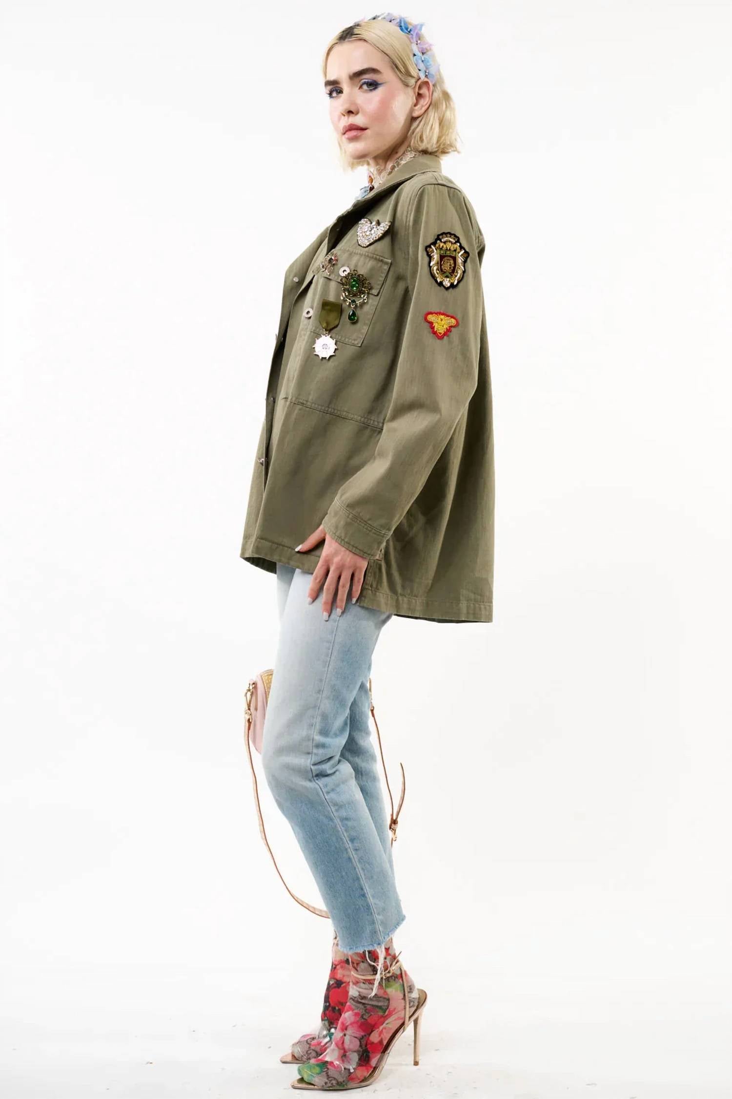 Aratta - Army Button Down Jacket