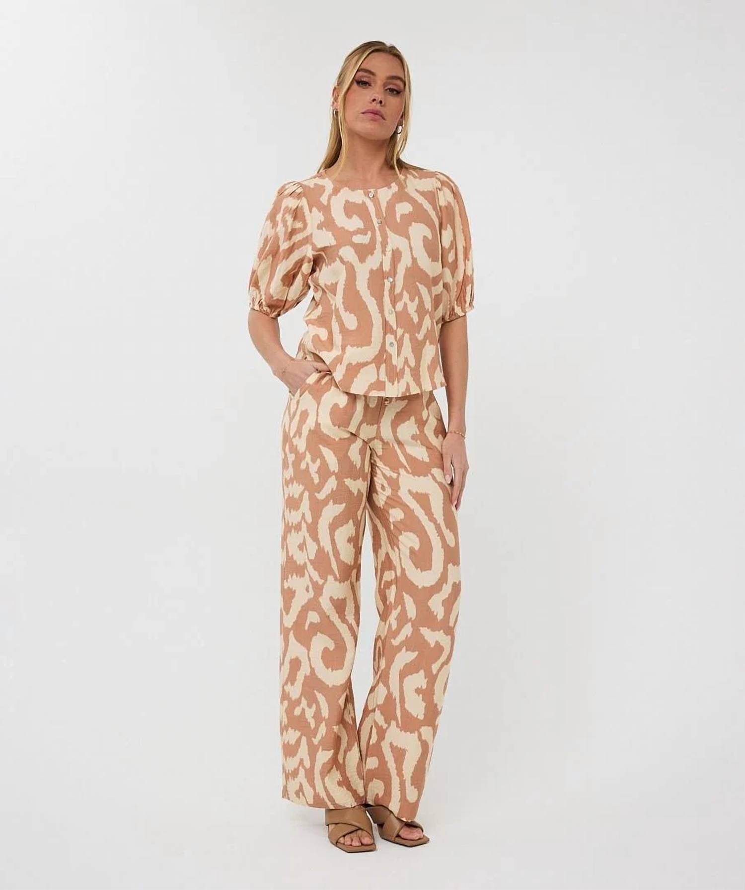 Esqualo - Toma Wide Leg Trousers