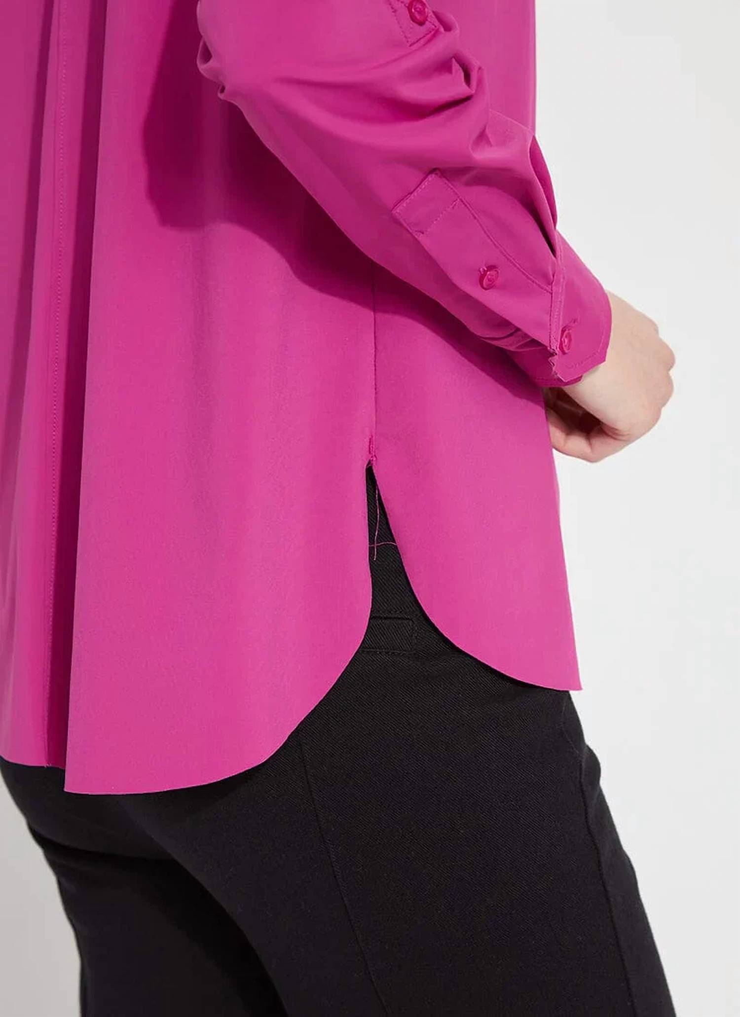 Lysse - Rivka Roll Tab Button Down Shirt
